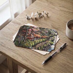 Bissan Waterfalls — Blank Postcards with Envelopes