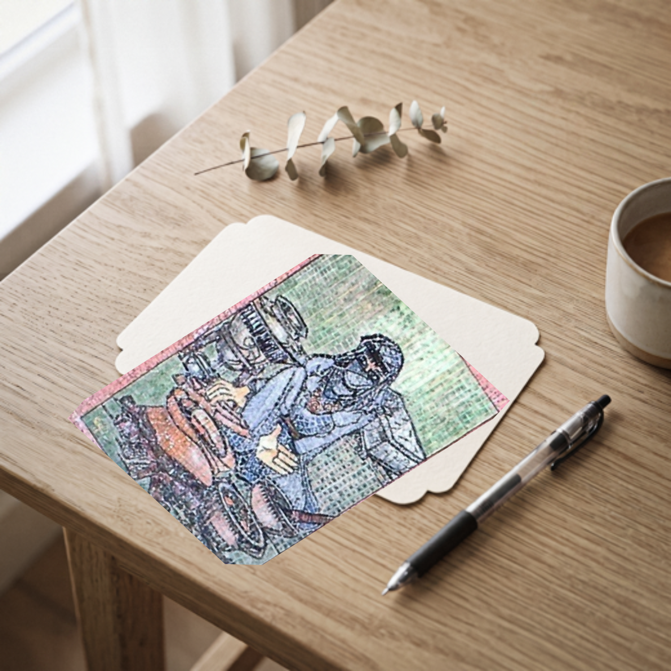 Bedouin Woman — Blank Postcards with Envelopes