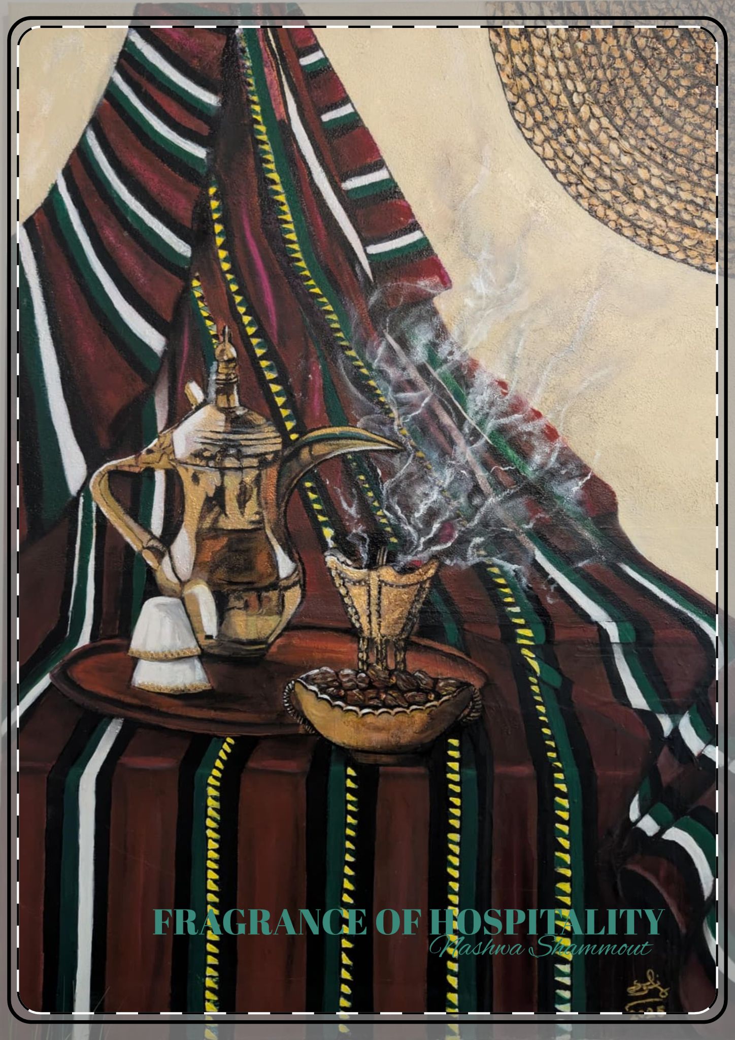 Fragrance of Hospitality — Blank Postcards with Envelopes - Image 4