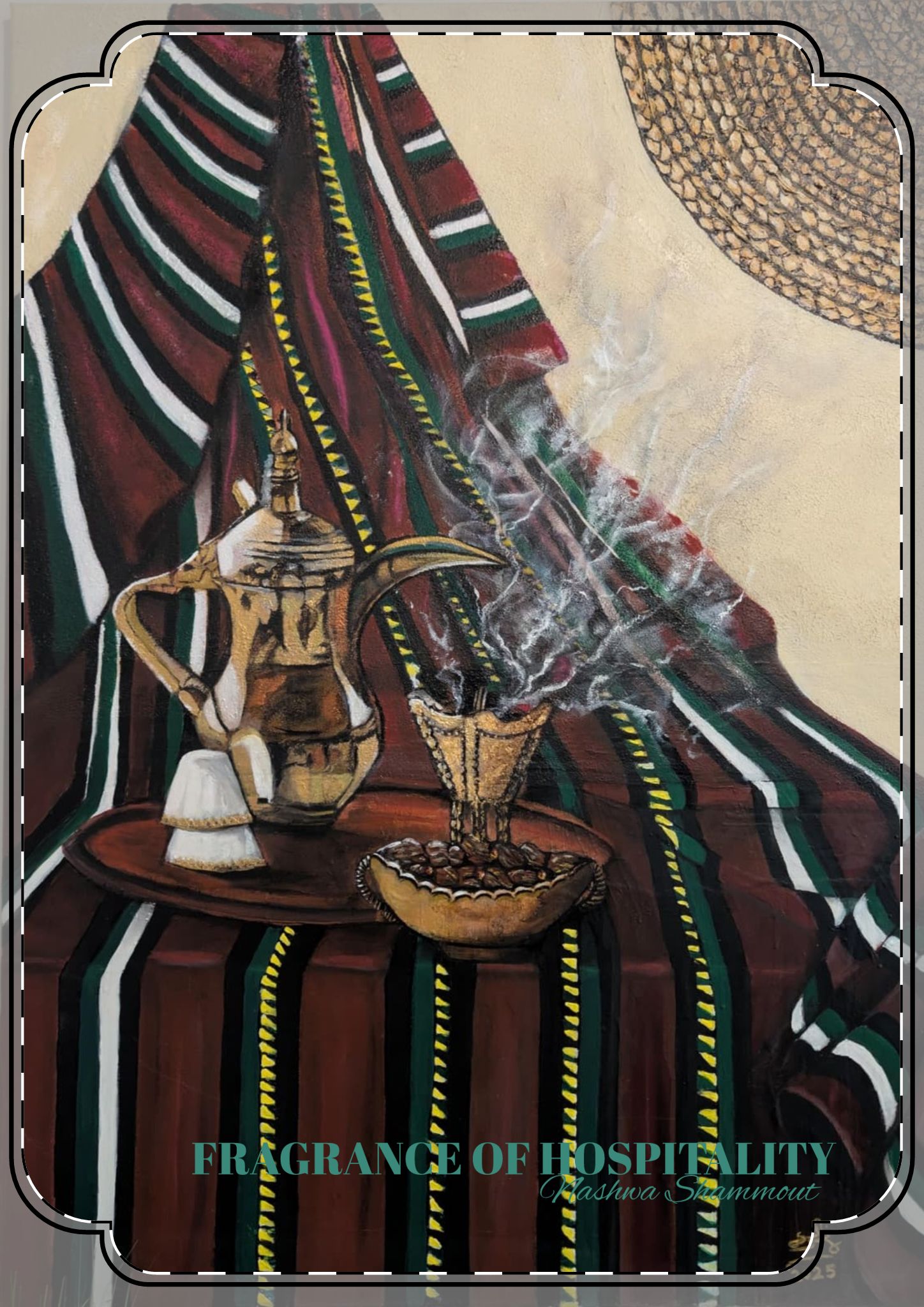 Fragrance of Hospitality — Blank Postcards with Envelopes - Image 2
