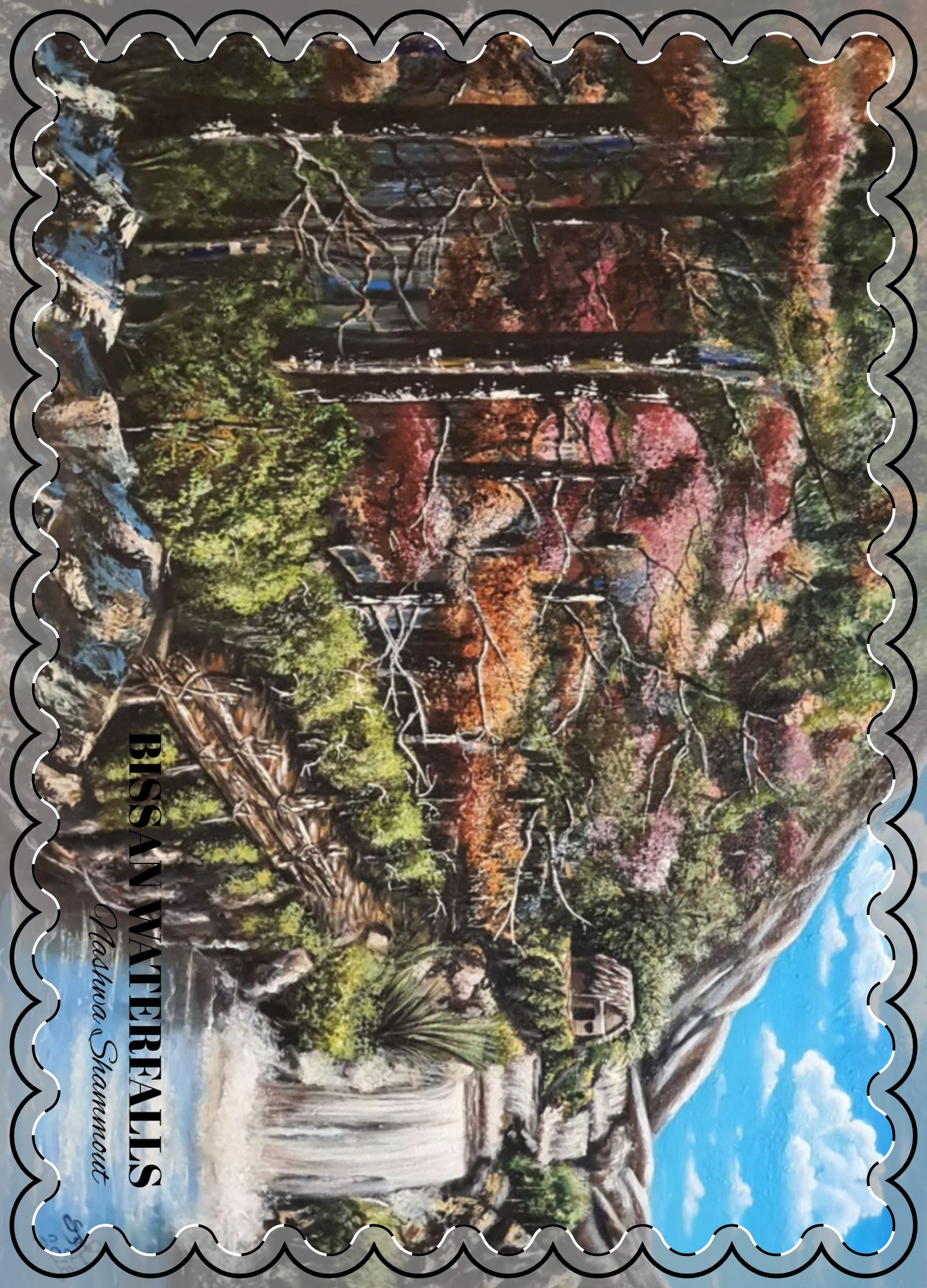 Bissan Waterfalls — Blank Postcards with Envelopes - Image 6