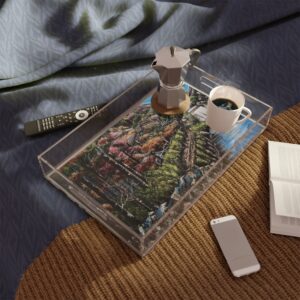 Bissan Waterfalls - Acrylic Serving Tray