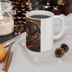 Notebook and A Homeland — Ceramic Mug, (11oz, 15oz)